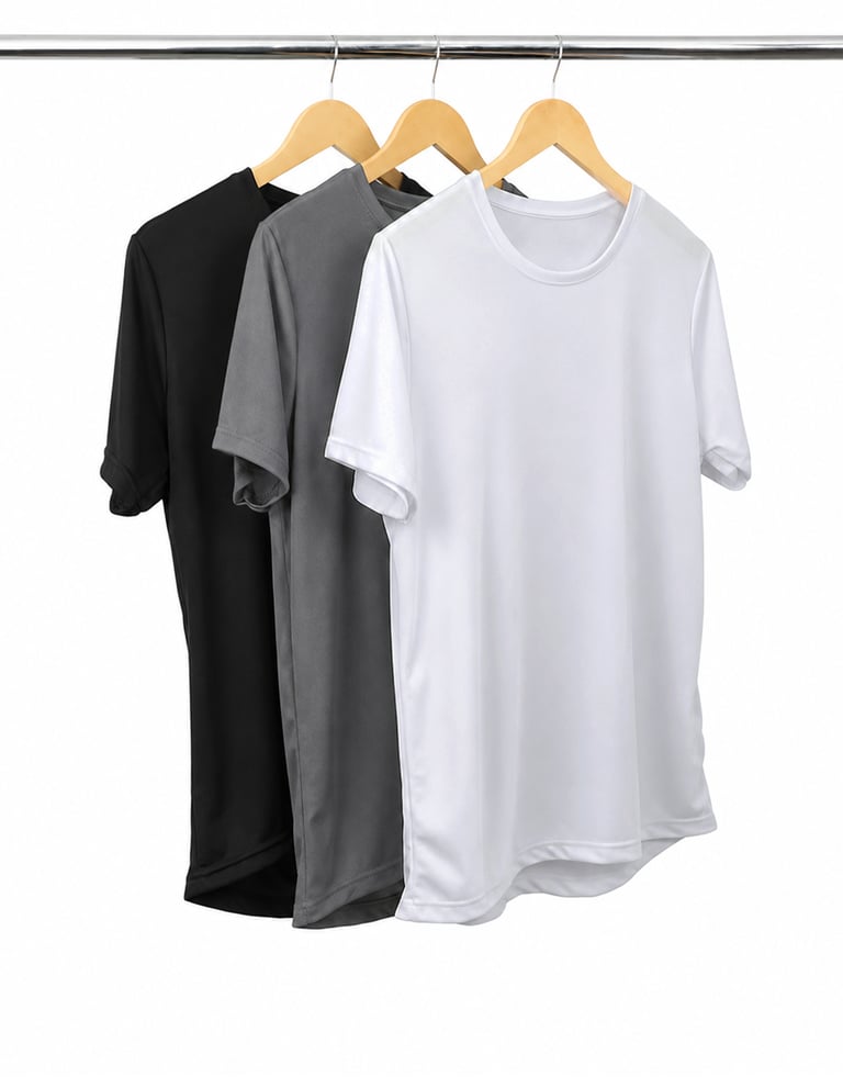 Kit 3 Camisetas Masculinas Dry Fit Proteção UV 30+