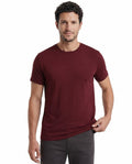 Camiseta Tech Modal Masculina Bordô