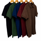 Kit 5 Camisas Polo Piquet Masculinas